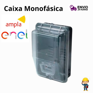 Caixa Para Relógio de Luz  Monofásico Padrão Enel - TAF em Oferta na Shopee