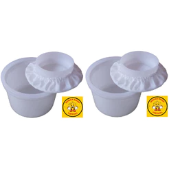 Kit 02 Formas Para queijo Minas Padrão CP800g (Marca INJESUL)