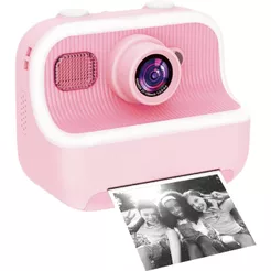 Câmera Fotográfica Digital Impressão Instantânea Rosa - Zoop Toys