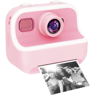 Câmera Fotográfica Digital Impressão Instantânea Rosa - Zoop Toys em Oferta na Shopee