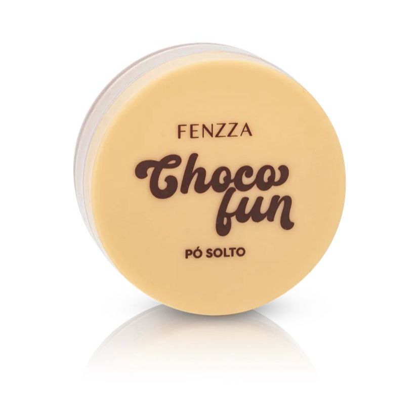 Pó Solto Facial Ultrafino Fenzza Linha Choco Fun - 15g