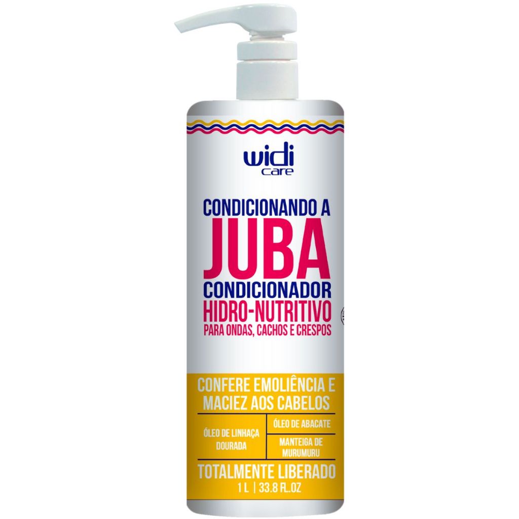 Condicionando A Juba Condicionador Hidro-nutritivo 1L Widi Care