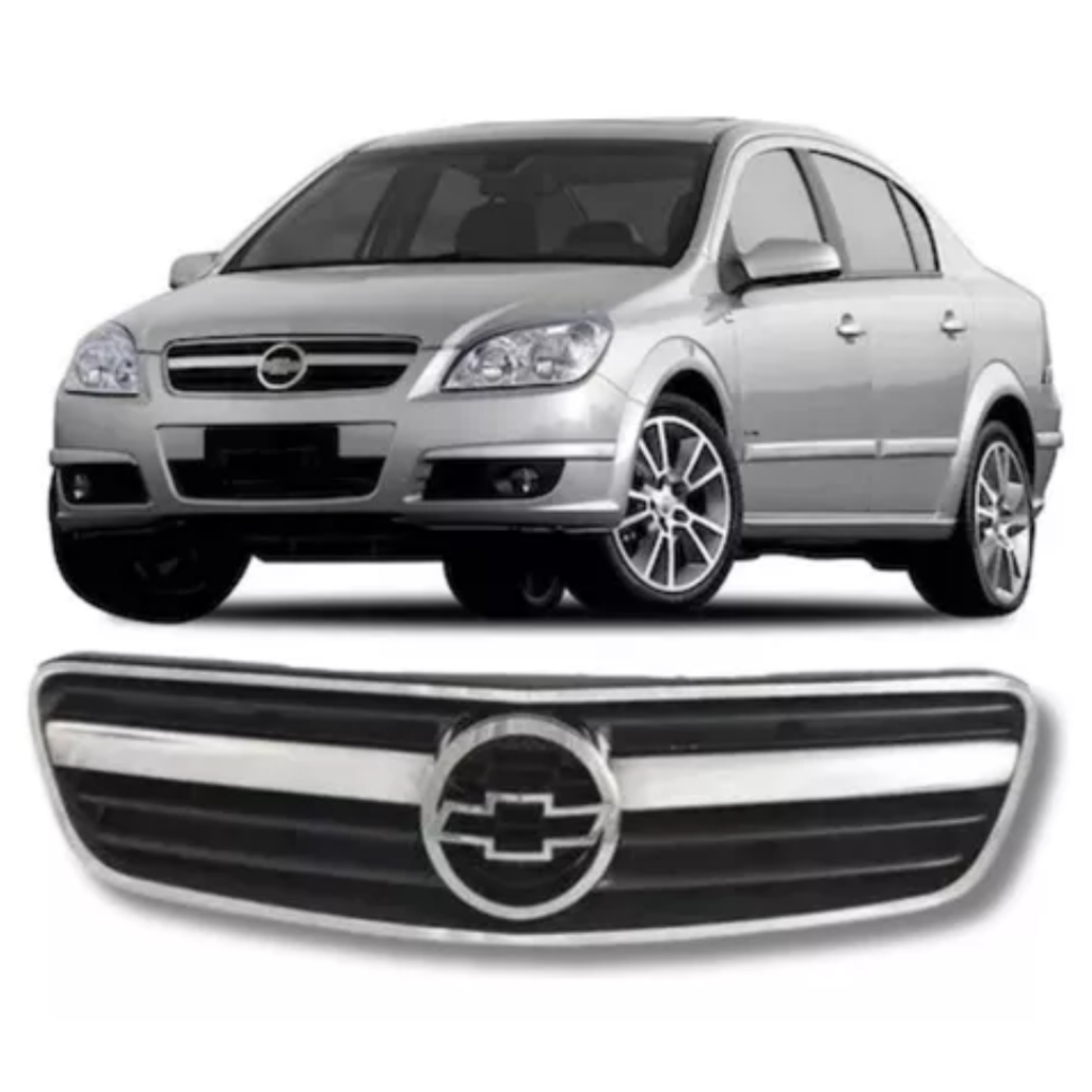 Grade Dianteira Radiador Vectra 2006 2007 2008 Friso Cromado em Oferta na Shopee