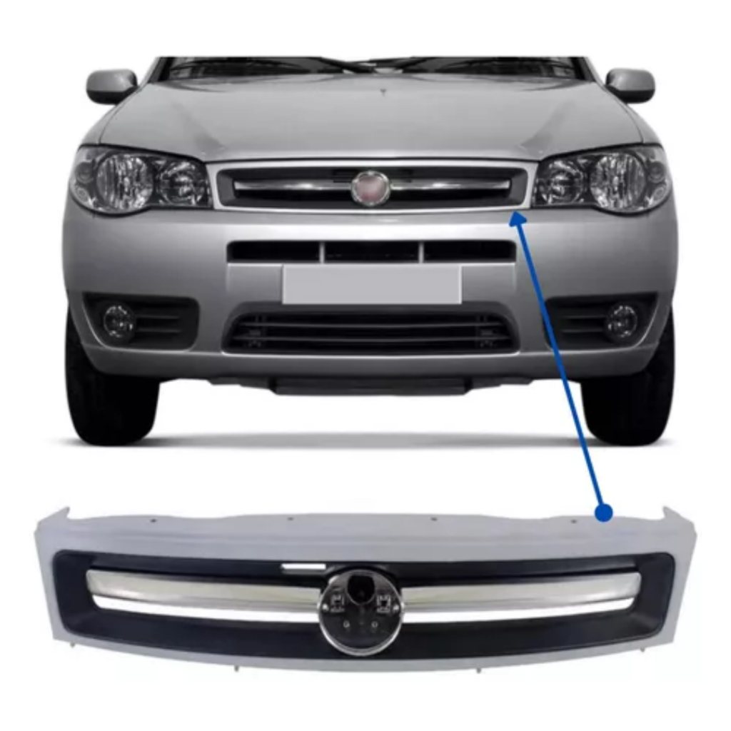 Grade Palio Economy 2010 2011 2012 em Oferta na Shopee