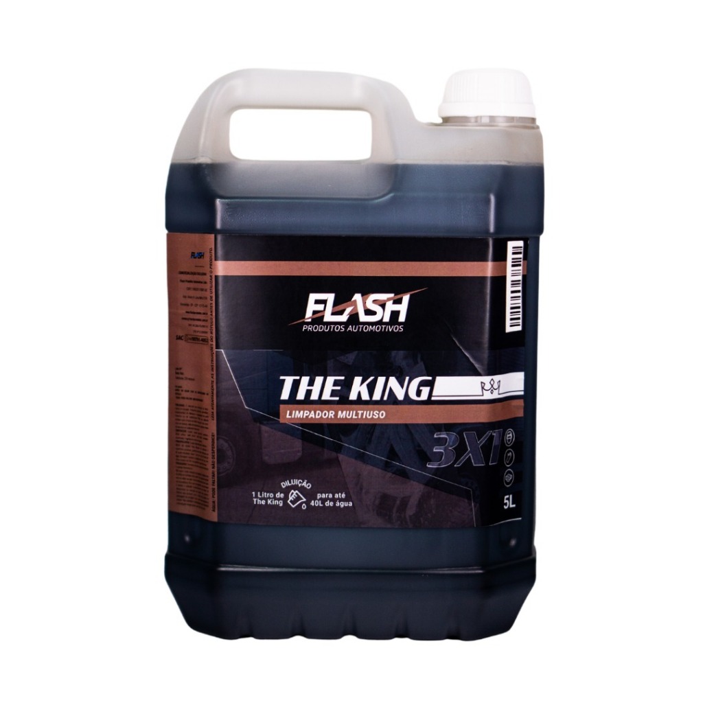 The King Desengraxante 3x1 Lavagem semtok+MOL+Pré Lavagem Alcalino Flash Produtos em Oferta na Shopee