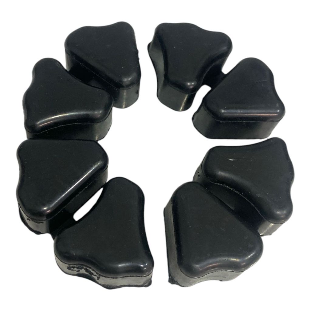 Bucha Da Coroa Coxim Honda Cbx 250 Twister 04/08 Cb300 09/150Cb250F 16/22 Borracha 4 Peças