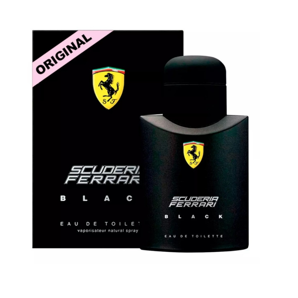 Perfume Ferrari Scuderia Black Edt 125ml Masculino Original Lacrado ##!