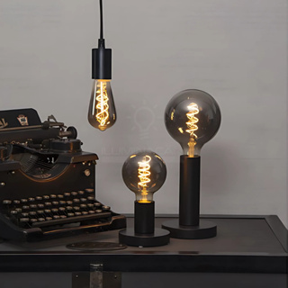 Lâmpada LED Filamento Fumê Bivolt E27 Âmbar 2200K Vintage Retrô Decorativa em Oferta na Shopee