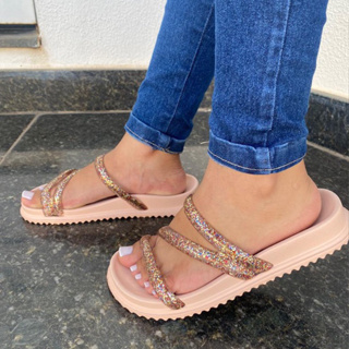 Papete Sandália Feminina Confortavel Moda Delicada Promoção em Oferta na Shopee