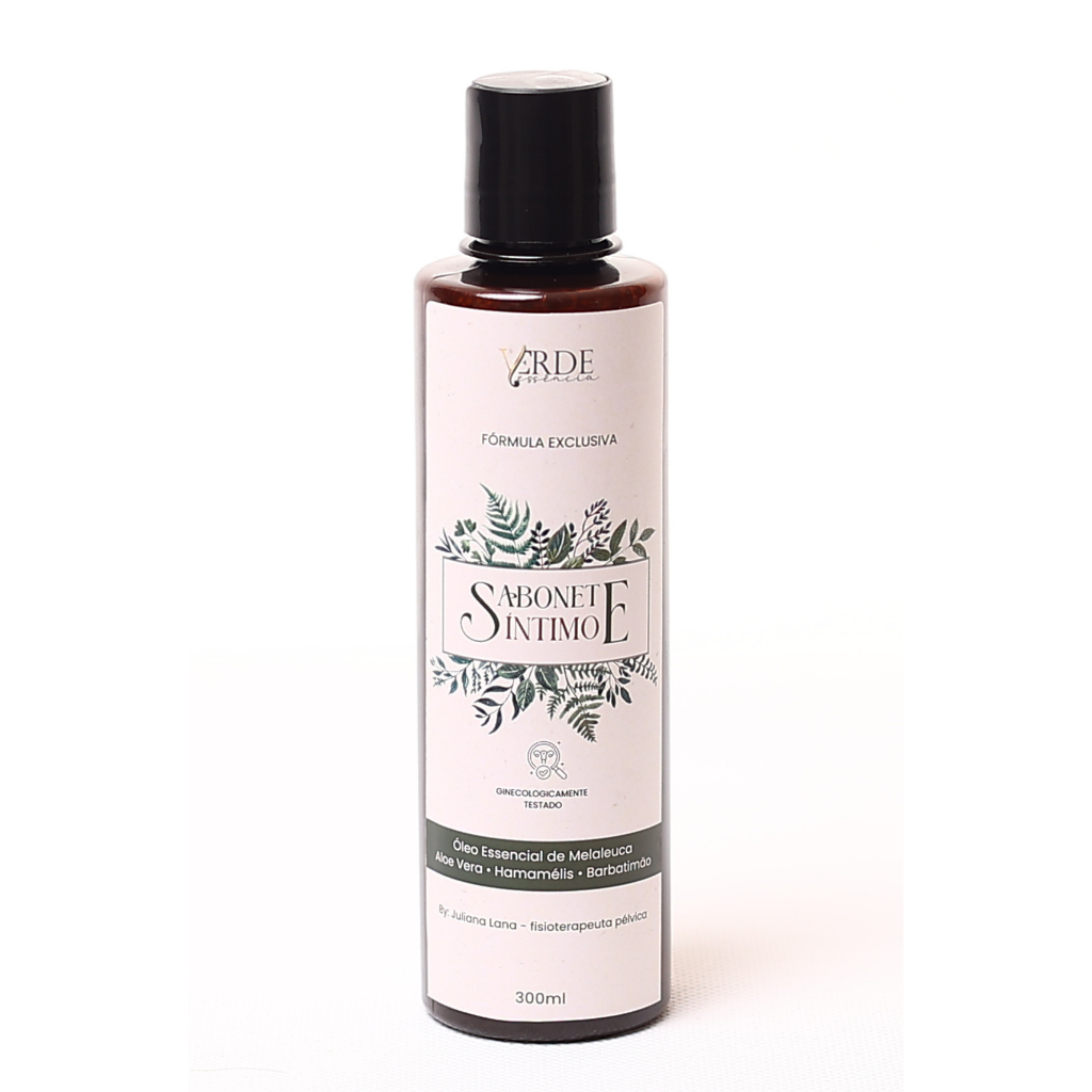 Sabonete Íntimo 300ml Melaleuca Barbatimão E Aloe Vera Combate Candidíase De Repetição E Vaginose