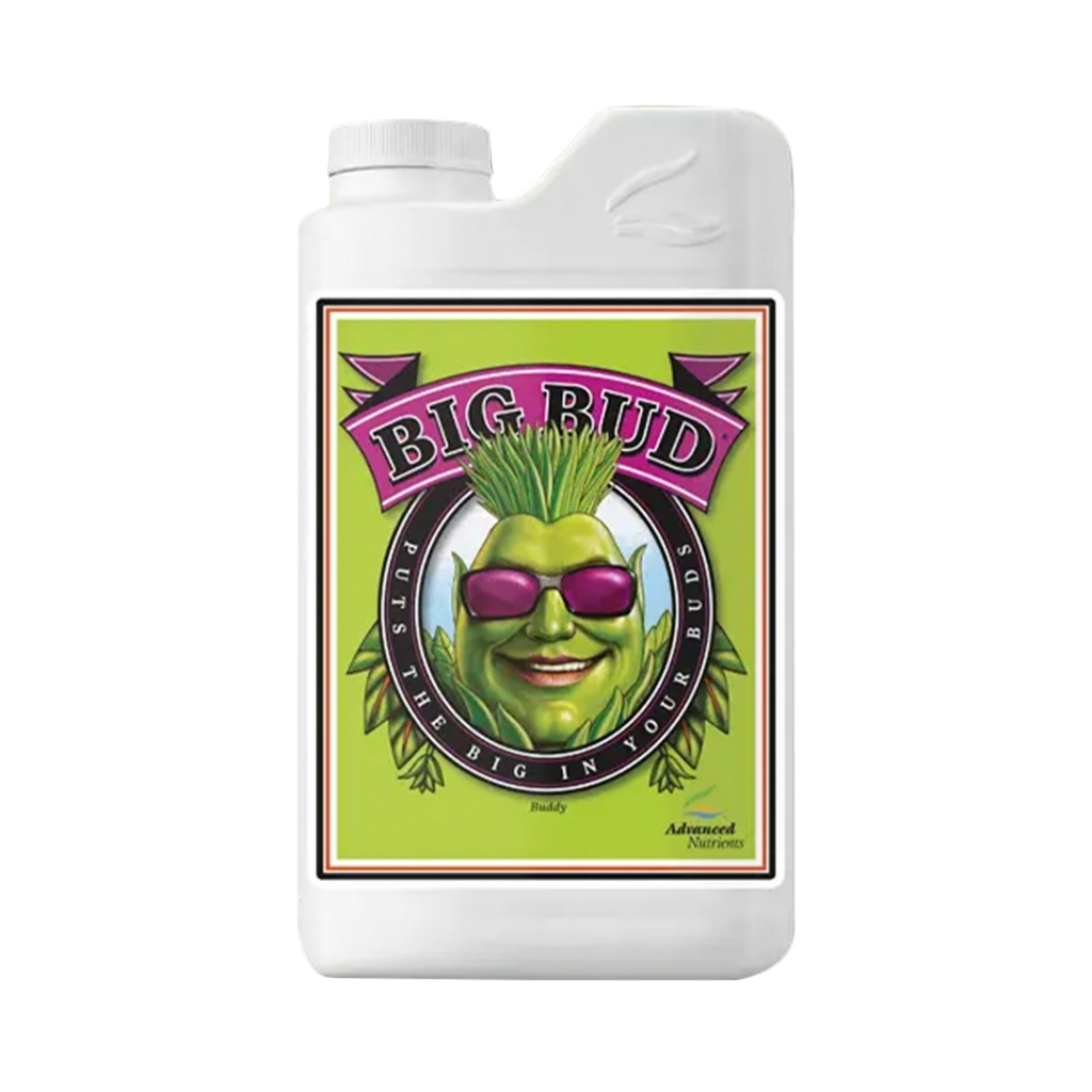 Fertilizante Mineral Advanced Nutrients Big Bud 4L Cultivo Plantas - Flores Maiores e Mais Robustas