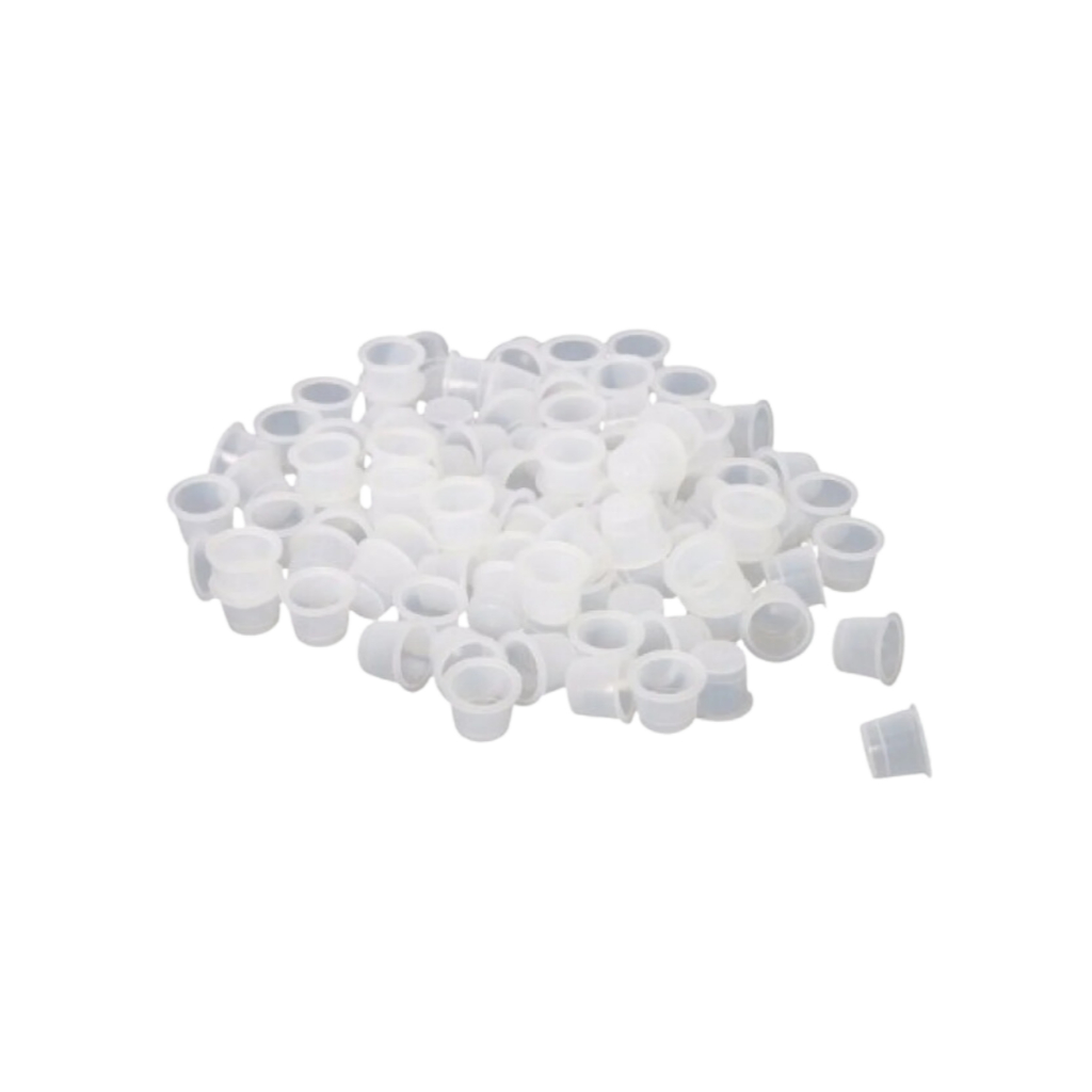 Batoque P Transparente Tatuagem 1000 Unidades Micropigmentação Tattoo OFERTA RELÂMPAGO