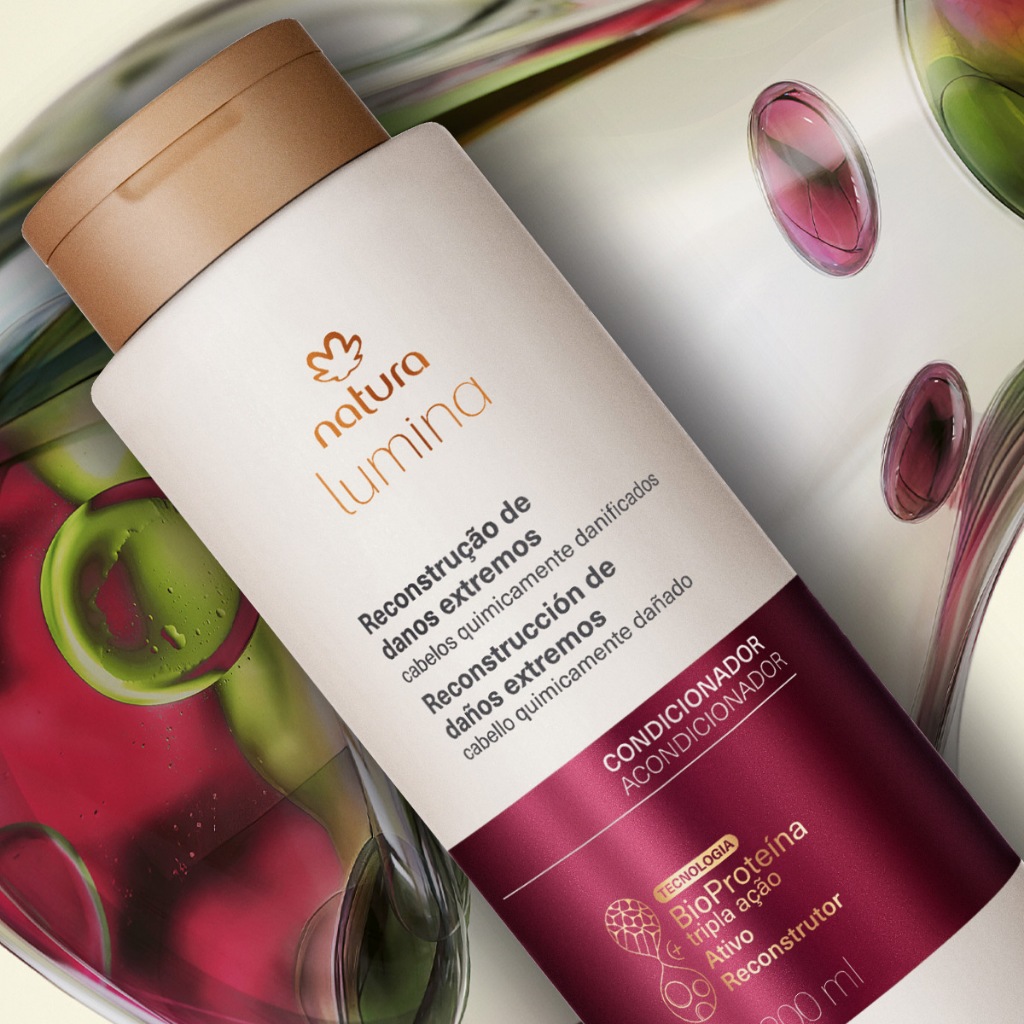 Condicionador Provitalidade para Cabelos Quimicamente Danificados Lumina 300 ml