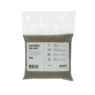 Farinha de Osso Fertilizante Orgânico - 1kg em Oferta na Shopee