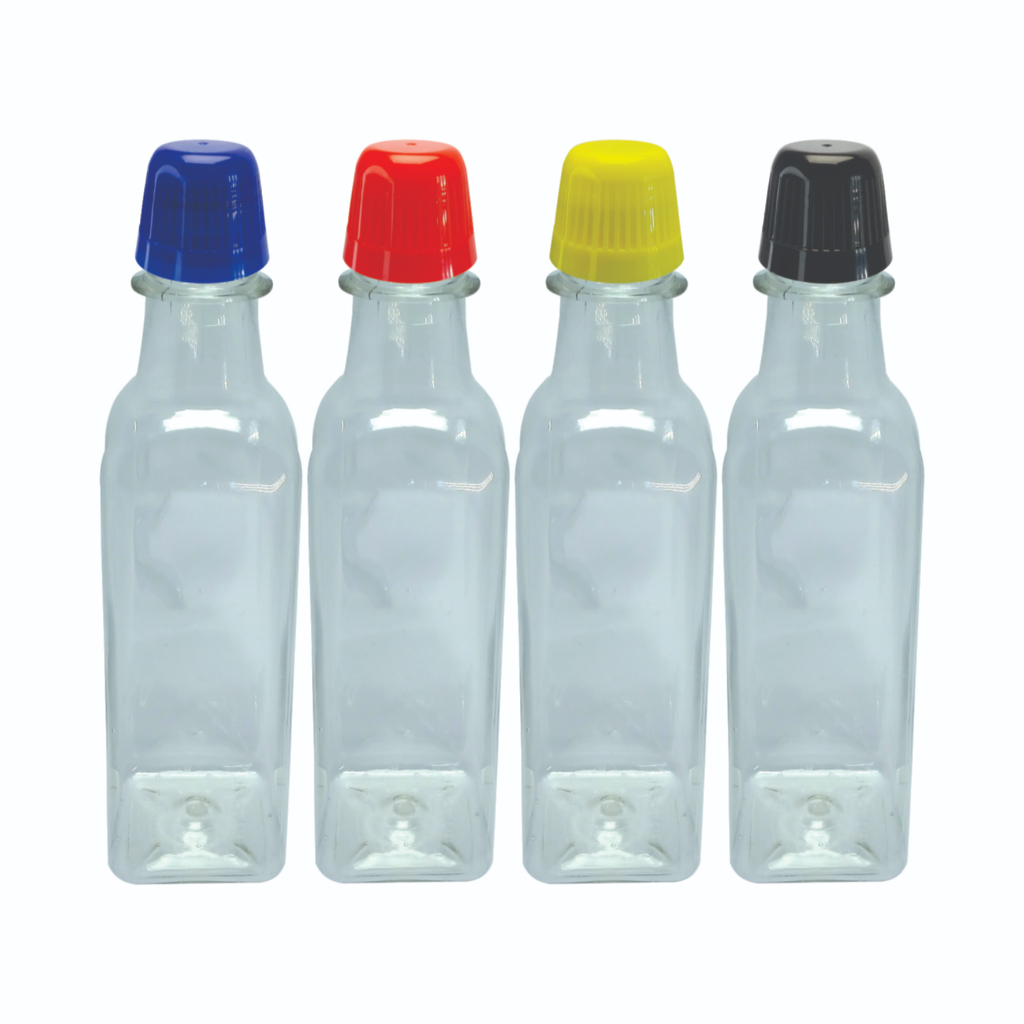 27 Frasco Plástico Cristal Pet 250ml Tampa Dosadora 20ml Aze