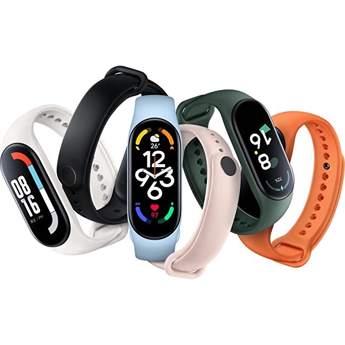 Pulseira de Silicone para Compatível Com Xiaomi Mi Band 5/6/7