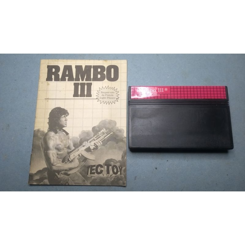 Master System jogo Rambo 3 N741