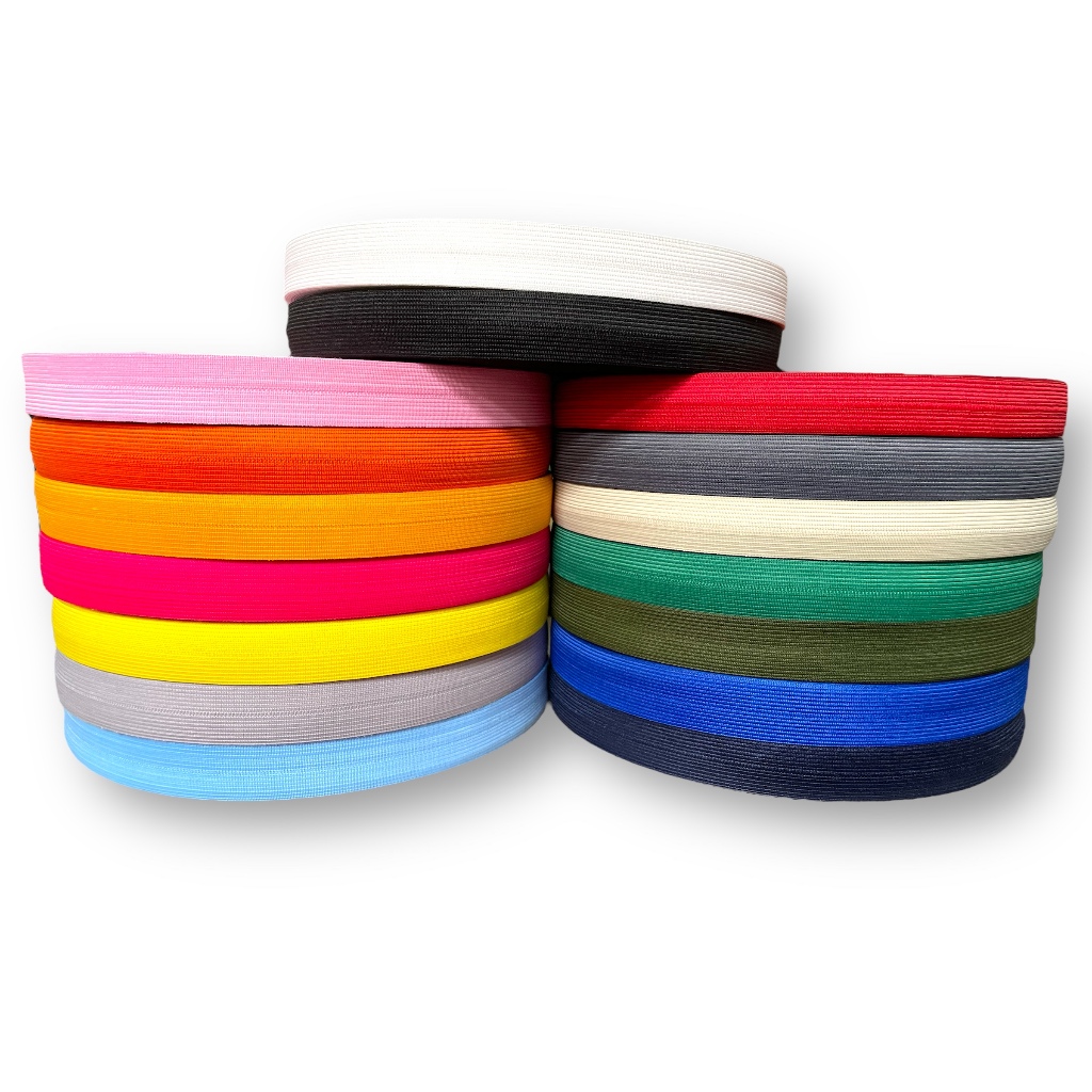 Rolo de 10 Metros - Viés Boneon Gorgurão 25mm Fita Maleável Poliéster Acabamento Roupas Bonés em Oferta na Shopee