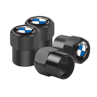 Bicos para pneu modelo alemão kit com 4 tampas (VW, BMW, Audi, Porsche, Mercedes) Bandeira Alemanha German autos e motos