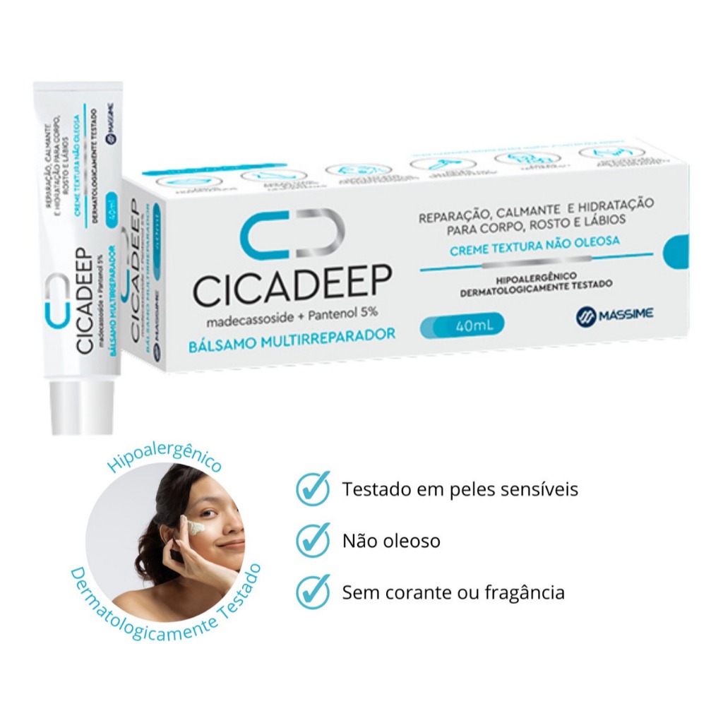 Cicadeep Bálsamo Multireparador 40ml - Massime