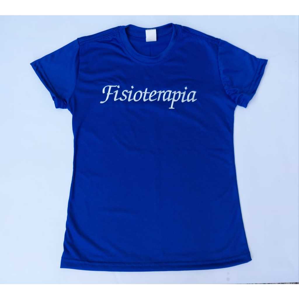 Blusa masculina Bordado universitário - Medicina Veterinária, Fisioterapia e Educação Física