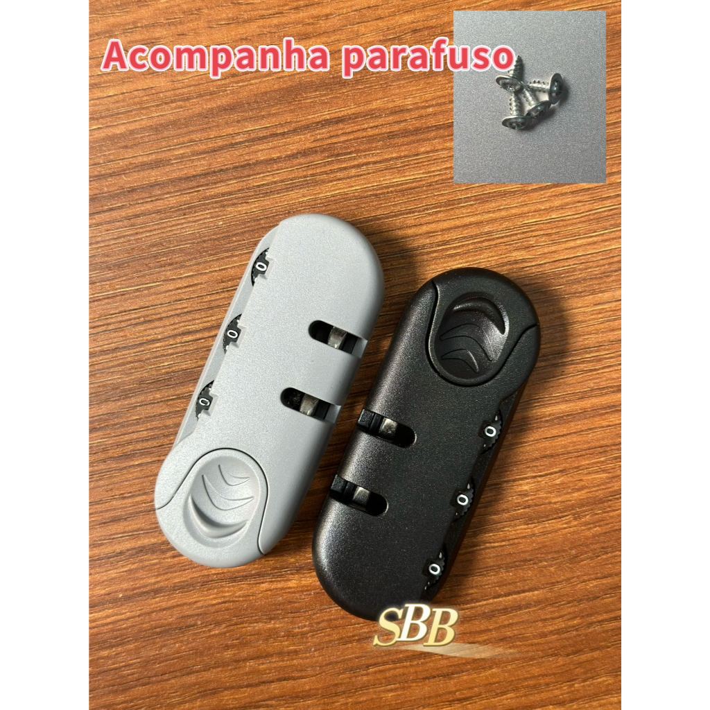 Imagem Cadeado para mala de viagem com senha / Acessórios Para Mala De Viagem Com Trava segredo.