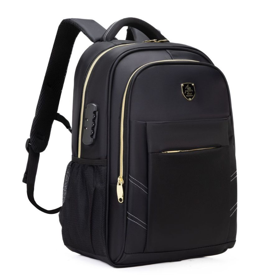 Mochila Bolsa Masculina Feminina Semi Impermeável Notebook Reforçada Resistente Antifurto Cadeado