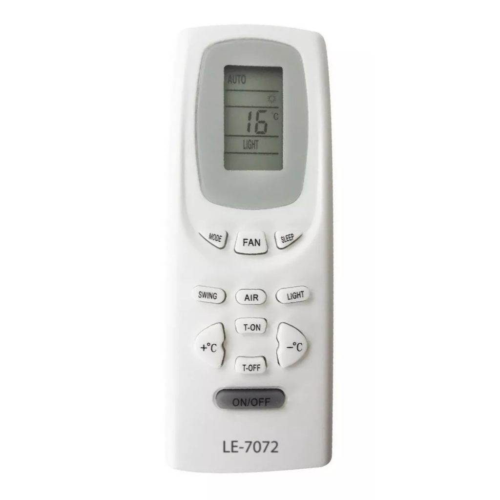 Controle Remoto  Compatível Com Ar Condicionado Janela Gree Y512f2 Y512f