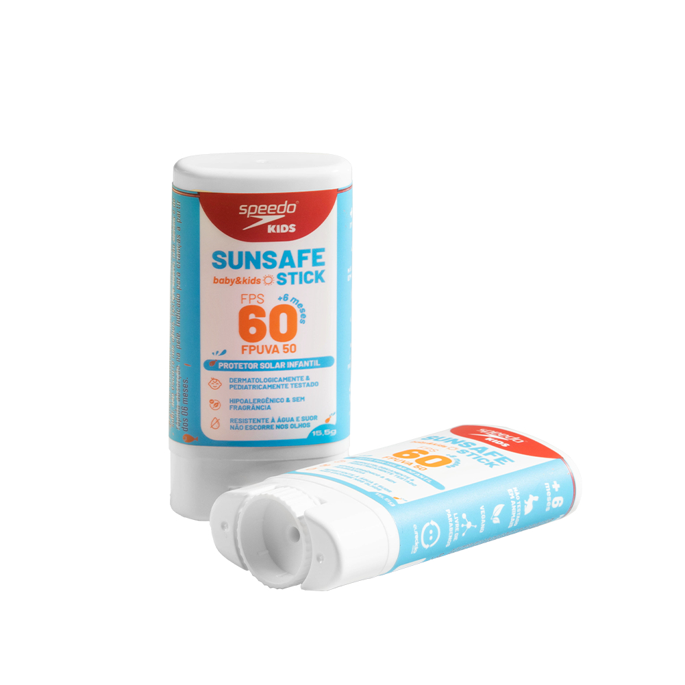 Protetor Filtro Slar Infantil Sunsafe Kids Tamanhos FPS60 PINK CHEEKS promoçao