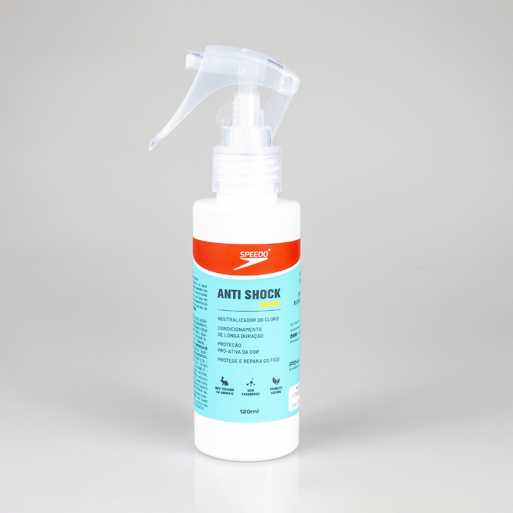 Leave-in Anti Shock Swim Speedo PINK CHEEKS Spray 120ml Protege do Cloro Promoçao PINK CHEEKS
