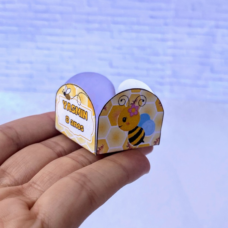 Fominha de Brigadeiro Personalizada Abelhinha - Forminha para doces - festa de aniversário infantil