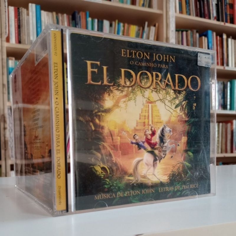 CD Elton John O caminho para El Dorado - letras de Tim Rice