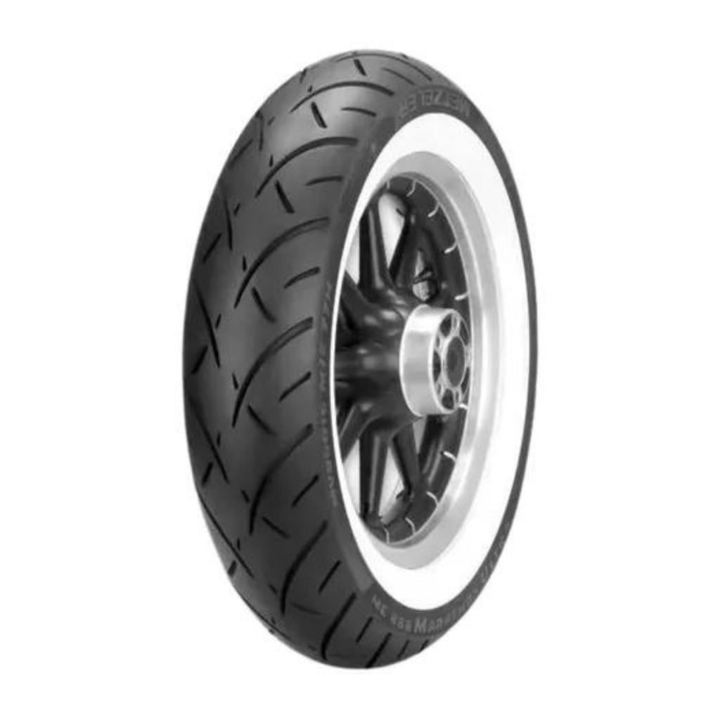 Pneu Dianteiro Mh90-21 54h Metzeler Me888 Faixa Branca Moto