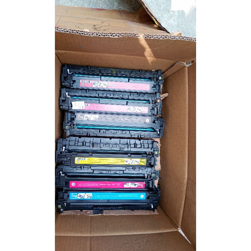 toner Hp  vazios cb 540;331,hp 36 a;26.avazios vendo a unidade todos vazios,8.00cada um