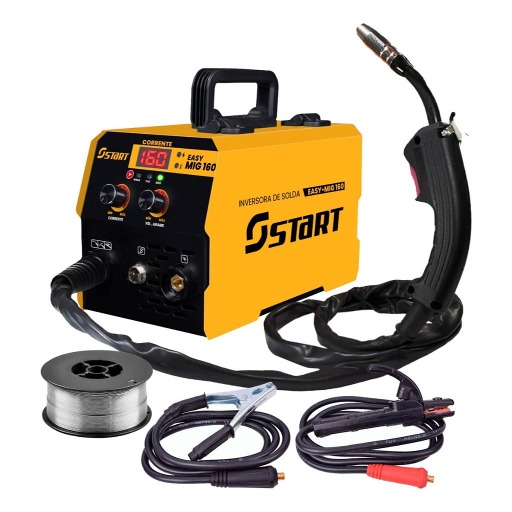 Inversora Solda 160a 3 Em 1 Easymig Tig Lift Eletrodo Start em Oferta na Shopee