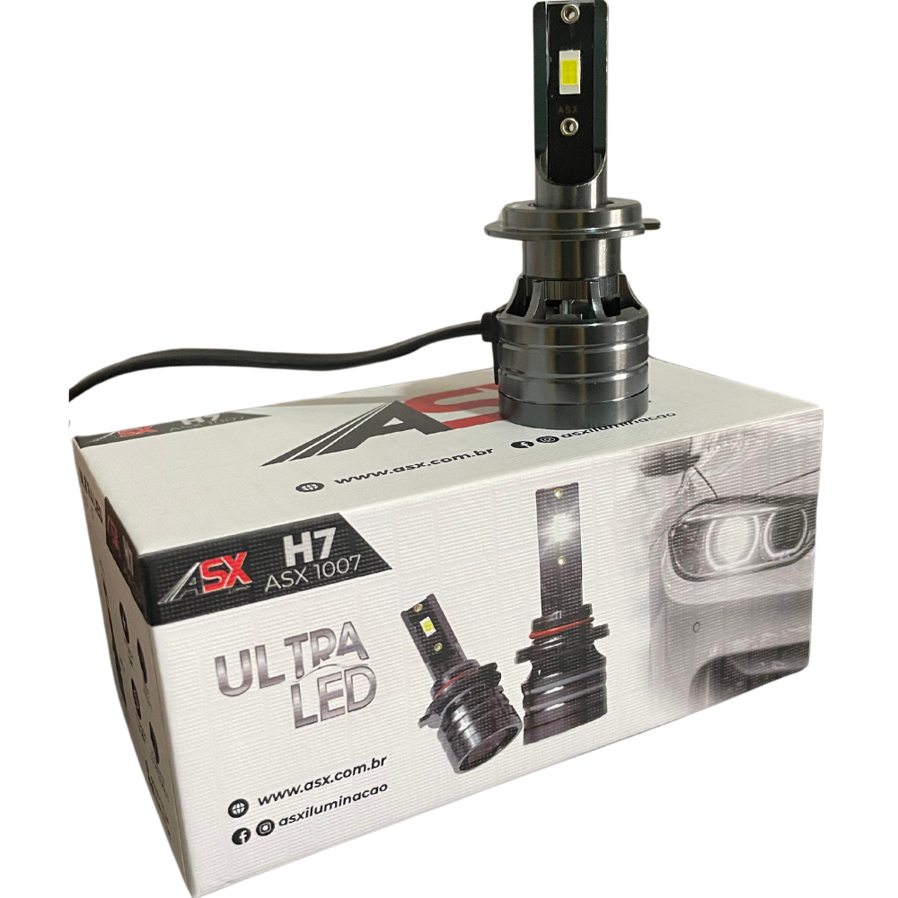 Par De Ultra Led Asx 70w 10000 Lúmens 6000k