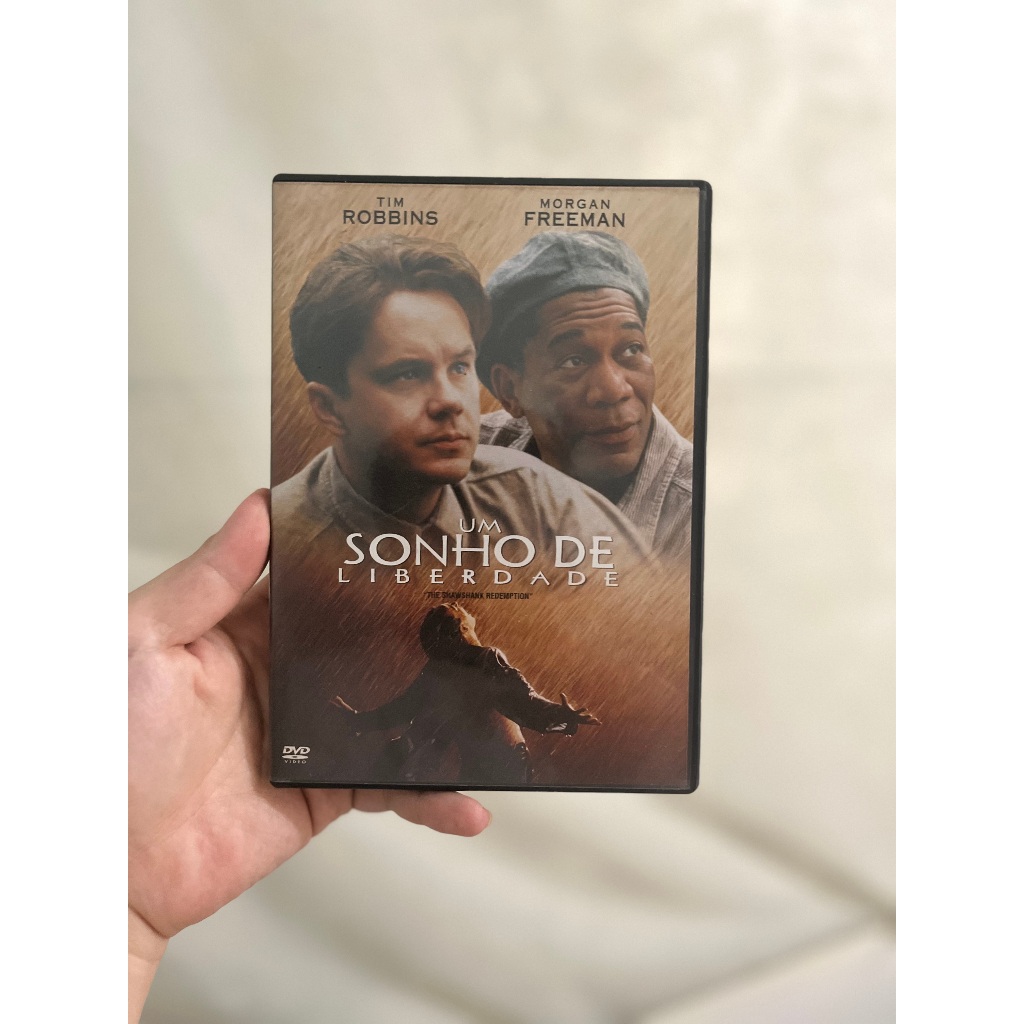 DVD Um Sonho de Liberdade - Com Morgan Freeman e Tim Robbins