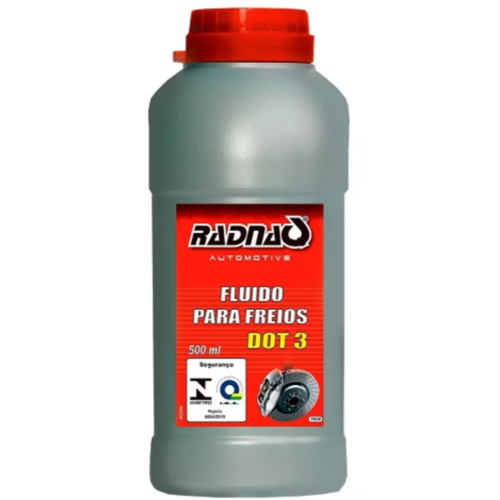FLUIDO DE FREIO DOT3 500ML Radnaq em Oferta na Shopee