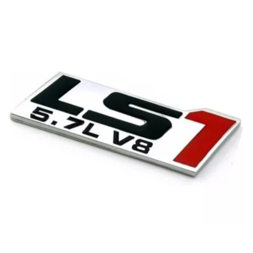 1 Emblema Metal Maverick Corvette Camaro Omega Malibu 5.7 V8