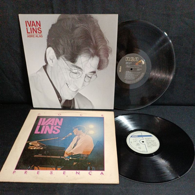 Lp Ivan Lins 2 Lps Originais Abre Alas Doce Presença - 0399