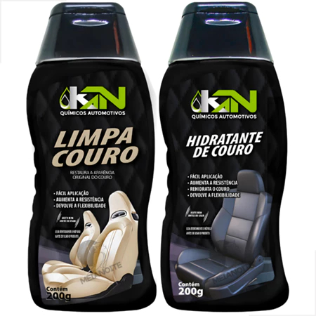 Imagem Hidratante de Couro e Limpa Couro Automotivo para Bancos Cadeiras Gamer Bolsas Sapatos Sofás