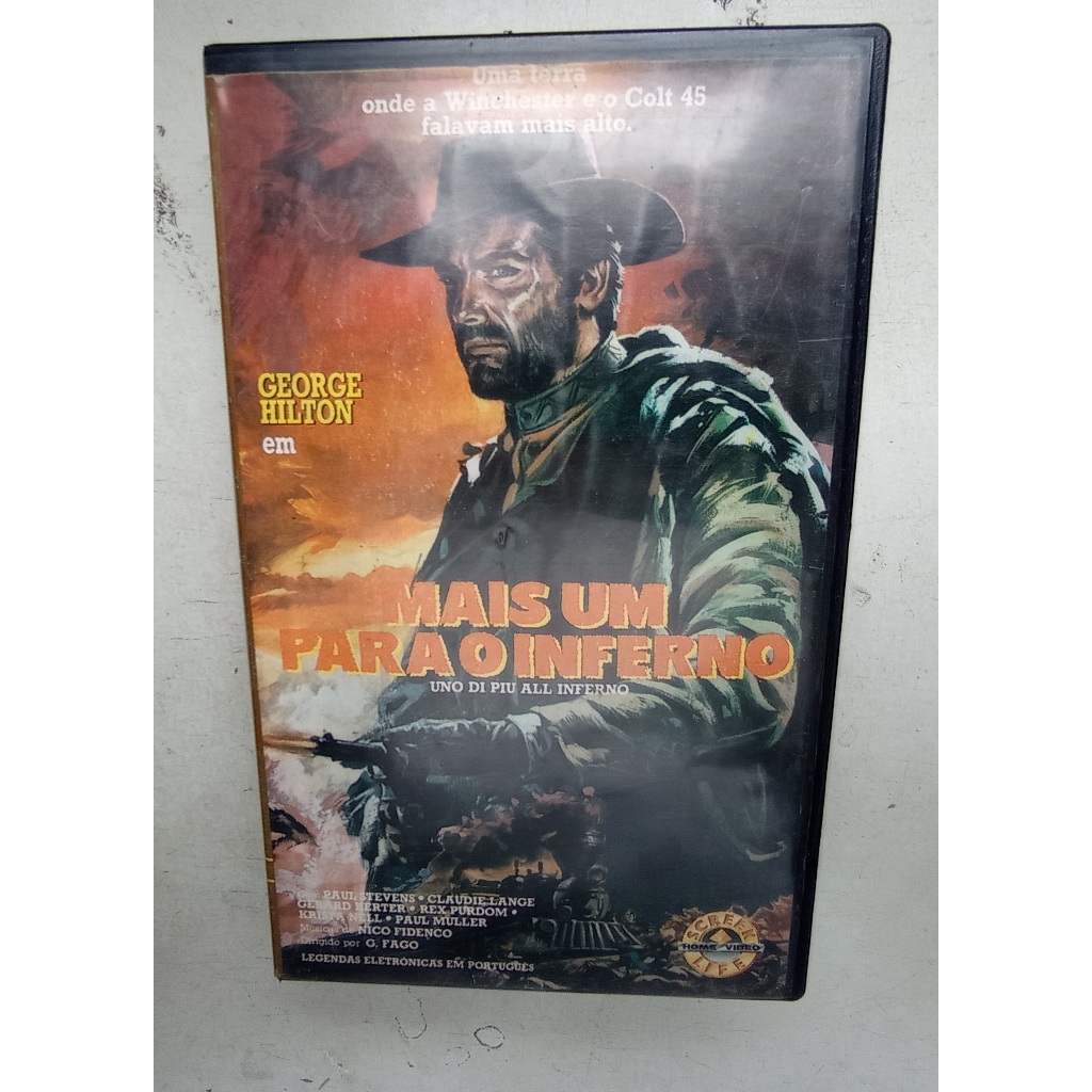 Filme Vhs - Mais Um Para O Inferno - 1968