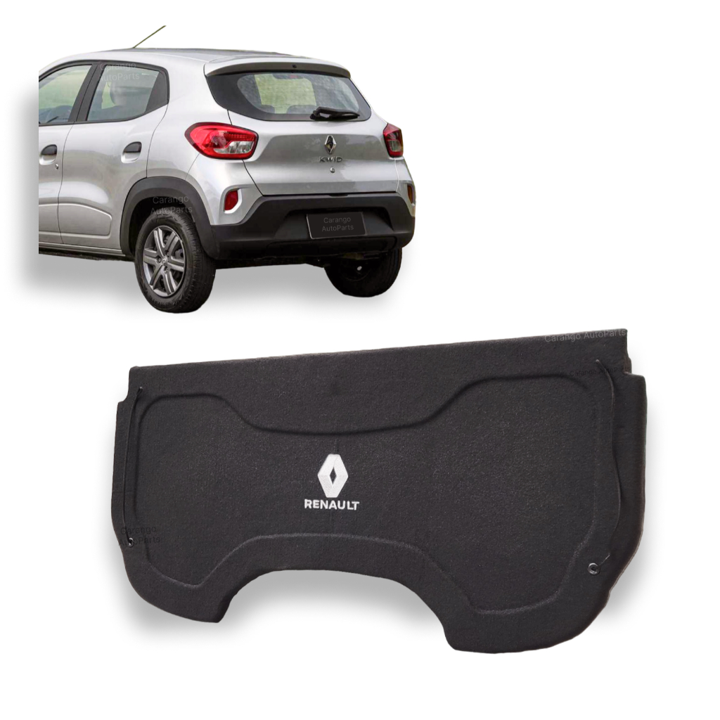 Tampão Renault Kwid Bagagito Carpetado Porta Malas em Oferta na Shopee