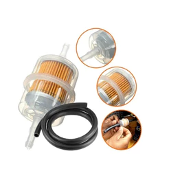 Kit Filtro Combustível Motos Carburadas+Mangueira Universal Titan150/Fan125 CARBURADA