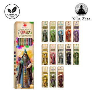 Incenso Vila Zen - Linha Mística - 100% Natural em Oferta na Shopee