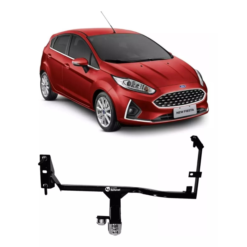 Engate Reforçado Ford Fiesta Hatch / New Fiesta 2002 A 2018 500kg + Rabicho