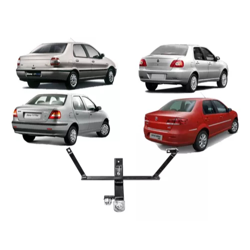 Engate Reboque Fixo Fiat Siena 1997 A 2016 500 Kg Inmetro REFT4001 em Oferta na Shopee