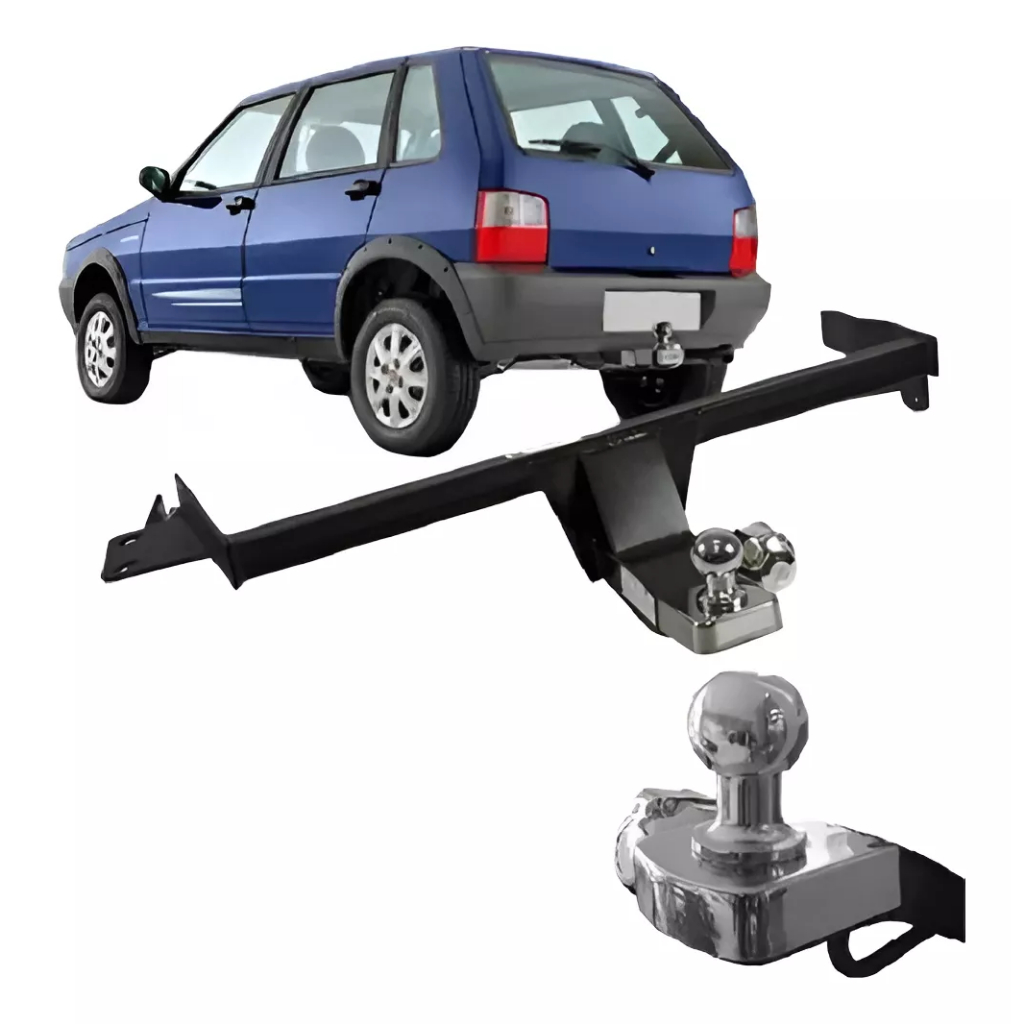 Engate Reboque Fiat Uno 2004 2005 2006 2007 2008 2009 2010 2011 2012 2013 2014 2015 Reforcel em Oferta na Shopee