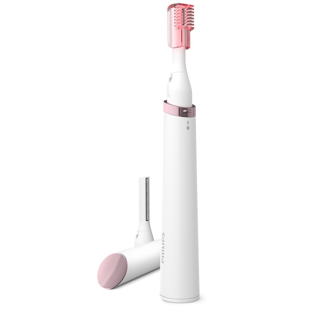Aparador de pelos faciais Sem fio Philips HP6389/00 - Branco em Oferta na Shopee