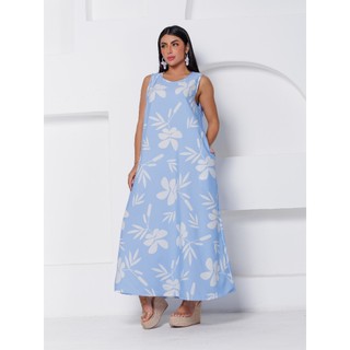 Vestido Tank Sem Cinto Estampado